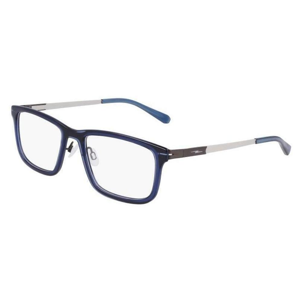 New SHINOLA by Flexon SH-37000 410 Crystal Navy Eyeglasses 55/19/145